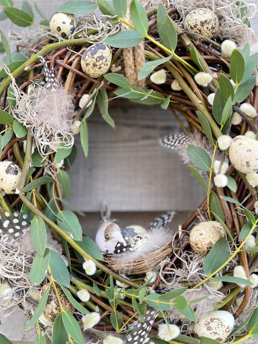 Easter Pussy Willow Wreath
